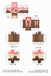 Pin by Frédérique FRICOU on Paper dolls | Papercraft minecraft skin ...