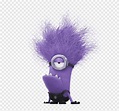 Purple Evil Minion 3, purple Minion character, png | PNGEgg
