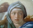 Miguel Ángel Buonarroti. La sibila de Delfos, 1509. Capilla Sixtina | Pinturas de miguel angel ...