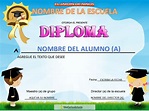 Diploma para preescolar editable : Por una mejor educación (CarlosRLun ...