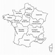 Mapas de Francia para colorear y descargar | Colorear imágenes