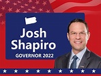Josh Shapiro for Pennsylvania Governor 2022 Yard Sign - Etsy