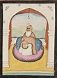 A PORTRAIT OF NUR AL-DIN FAQIR (D. 1852) , SIKH SCHOOL, PUNJAB, SECOND ...