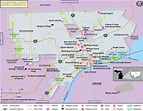 Detroit Map, Map of Detroit City, Detroit Michigan Map