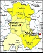 Clermont Ferrand Map