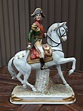 Scheibe alsbach marked German porcelain Napoleon BESSIERES horse statue ...