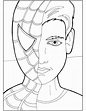 Peter Parker And Mary Jane Coloring Page Sketch Coloring Page