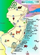 Jersey Shore Beach Map