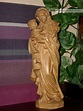 Holzfigur - Heiligenfigur - Madonna Mit Kind - Bayern - Geschnitzt - Deko