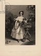 Augusta Georgina Frederica Fitzclarence, 1838 (engraving) by Chalon ...