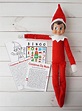 Elf On The Shelf Templates : Elf Coloring Printable | fonewall