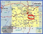 Colorado Springs Colorado Map