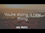 New Thing - Hillsong Y&F (Lyrics) - YouTube