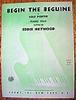 1946 Begin The Beguine By Cole Porter (Sheet Music - 1941- Present) at ...