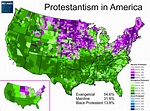 Reformation Day – Christianity in America - MCI Maps | Election Data ...