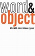 Word and Object | 9780262670012 | Willard Van Orman Quine | Boeken ...