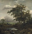 Jacob van Ruisdael (Haarlem 1628/9-1682 Amsterdam) , A wooded landscape ...