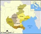 Mappa della Città di Provincia Regionale Italia: Cartina Politica della ...