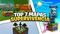 TOP 7 Mapas de SUPERVIVENCIA para MINECRAFT JAVA 1.18 " 😲 "ONE BLOCK ...