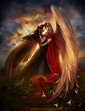 A Forbidden Love- Angel & a Human Dark Fantasy Art, Fantasy Girl ...