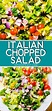 Italian Chopped Salad Recipe - Sip and Feast | Italian chopped salad ...