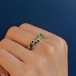 Matilda 9ct White Gold Australian Green Sapphire rings – Matthews Jewellers