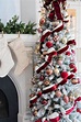6 Ideas for How to Decorate a Flocked Christmas Tree | BlueGrayGal