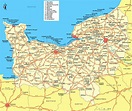 Baja Normandía - plan de la ciudad | Mapas imprimidos de Baja Normandía ...