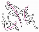 Manga Action Poses | Letraset Blog - Creative Opportunities | Drawing ...