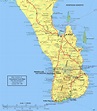 Maps of Baja California Mexico - ToursMaps.com