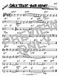 Only Trust Your Heart Sheet Music | Sammy Cahn | Real Book – Melody ...