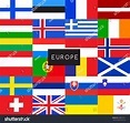 Europe Flags World Vector Illustration 스톡 벡터(로열티 프리) 648872011 ...