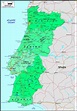 Portugal Map Printable