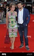 British actress Lorraine Ashbourne and her British actor husband Andy ...