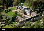 Aerial photo, Herdringen Castle, Tudor castle, Arnsberg ...