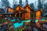 Luxury West Coast Contemporary Timber Frame Oceanfront Estate ...