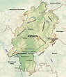 Hessen Karte - Freeworldmaps.net