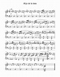 Hijo de la Luna Sheet music for Piano (Solo) Easy | Musescore.com