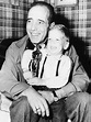 Humphrey Bogart with his son Stephen and his Oscar for The African ...