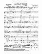 Batman Theme By Neal Hefti - Digital Sheet Music For - Download & Print ...