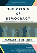 The Crisis of Democracy: Conceptual and Institutional Perspectives | A ...
