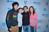 Brian Grazer and family pose on arrival at We Day 2017 in Inglewood ...