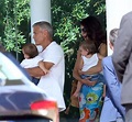 George Clooney con Amal Alamuddin e i figli Ella e Alexander | Caffeina ...
