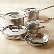 All-Clad d5 Stainless-Steel 10-Piece Cookware Set | Williams Sonoma AU
