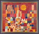 Paul Klee: Bild "Burg und Sonne" (1928), gerahmt - Barlach Museumsshop