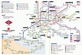 Plano del Metro de Madrid #infografia #infographic #maps - TICs y Formación