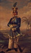 Retrato de Maria Quitéria, primeira mulher em combate pelo Brasil, em ...