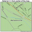 Nelsonville Ohio Street Map 3953886