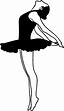 Simple Ballerina Drawing | Free download on ClipArtMag