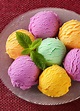 Scoops of ice cream - assorted flavors Stock Photo by Vikif | PhotoDune